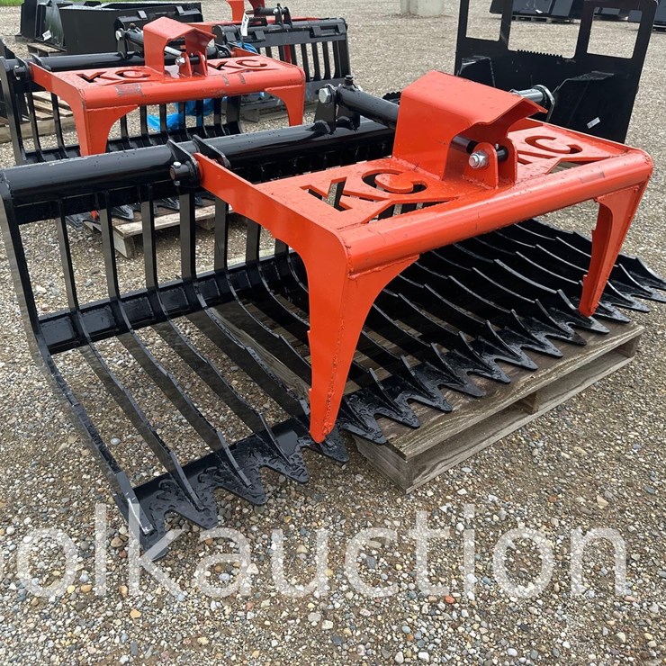 178 - 76" SINGLE CYLINDER SKELETON GRAPPLE BUCKET