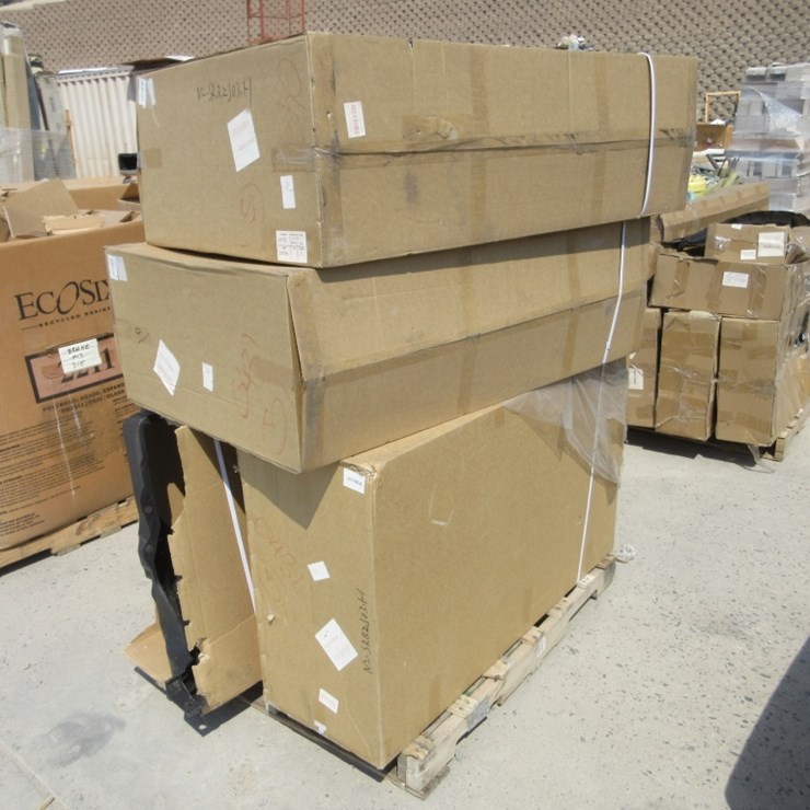 Assorted Automotive Plastic Trunk Insert Parts