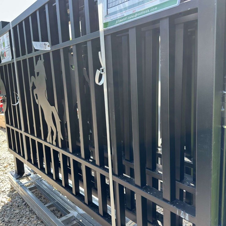 Metal Farm Driveway Gate 7 X 20 Ft 2 Pieces
