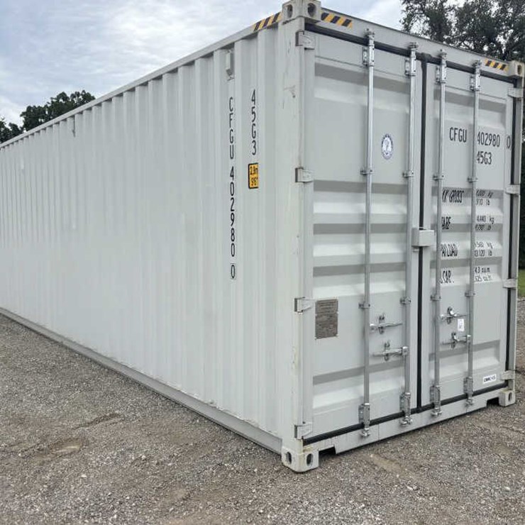 #104 • 40' High Cube Conex Shipping Container - One Trip