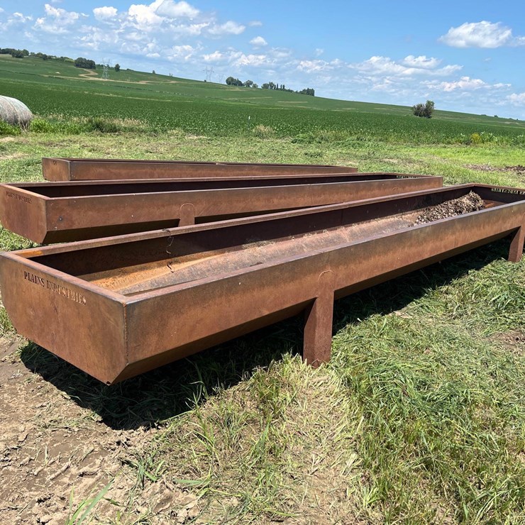 20ft Steel Feed Bunk