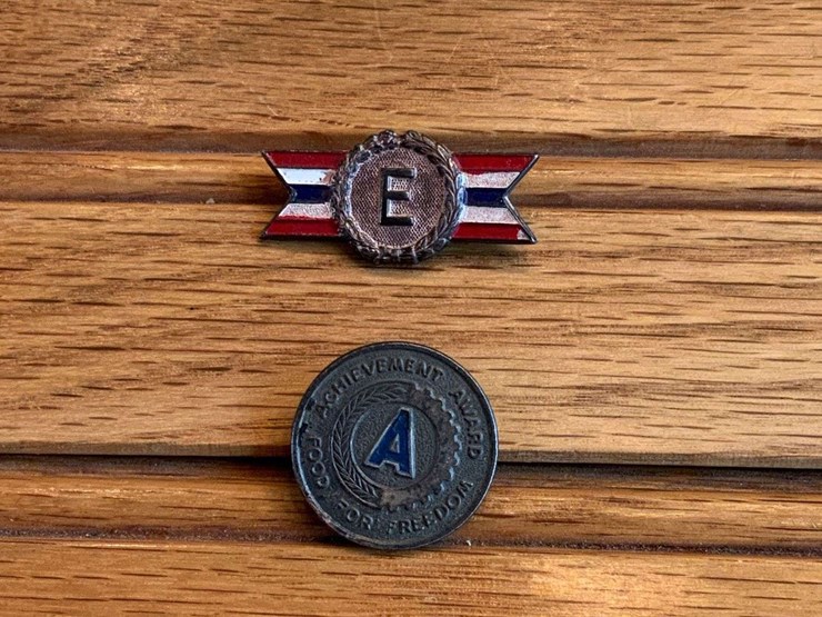 (2)-wwii-“e”-program-pin-+-achievement-award-pin-image-1