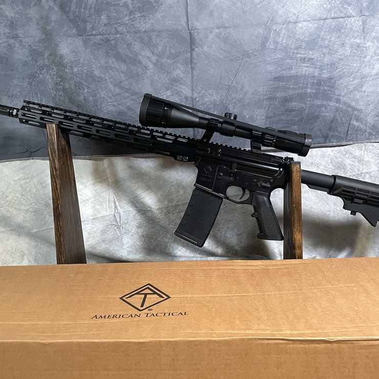 #4461 • American Tactical AR-15 5.56 NATO Semi-Auto Rifle, SN: MSA146319