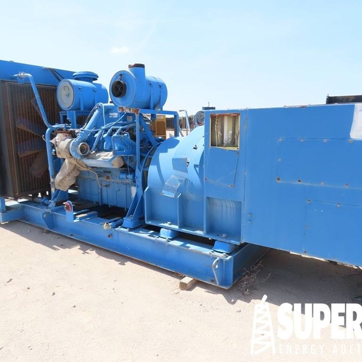 (2-65) BAYLOR AC Generator, p/b DETROIT MTU 16V2000