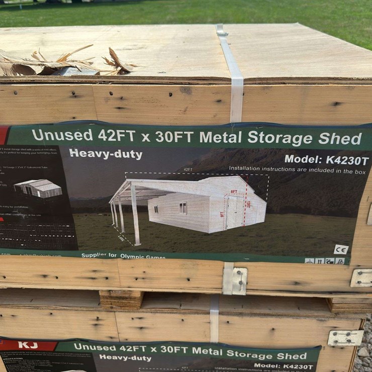 42 X 30FT Metal Storage Shed