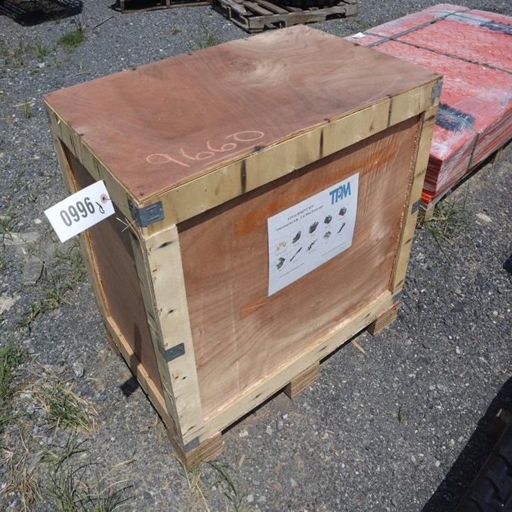 TPM Crate of Mini Excavator Attach.