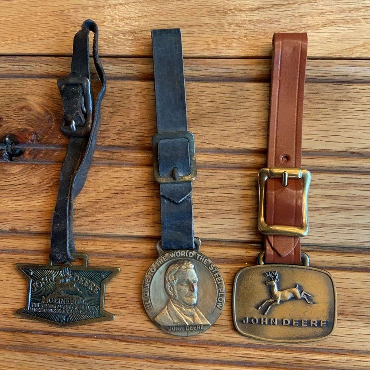 (3) John Deere Watch Fobs