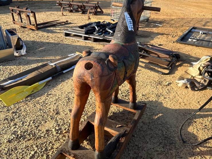 2213---teakwood-rocking-horse-image-4