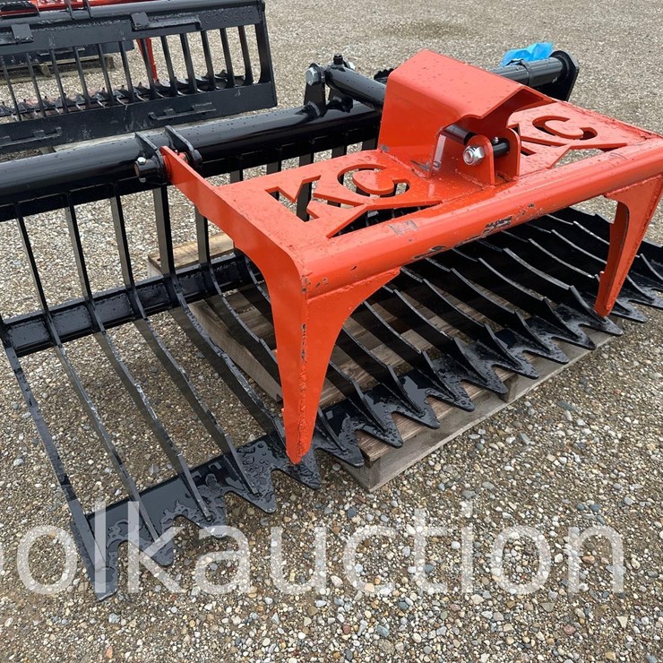 181 - 76" SINGLE CYLINDER SKELETON GRAPPLE BUCKET
