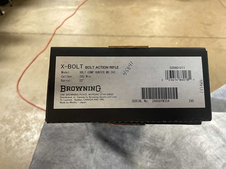 #4458-•-browning-x-bolt-243-win-bolt-action-rifle,-sn:-24668yw354-image-25