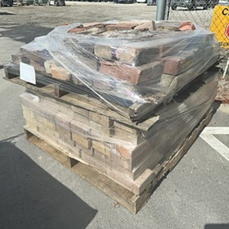 LOT#--PALLET OF PAVER STONES & BRICKS