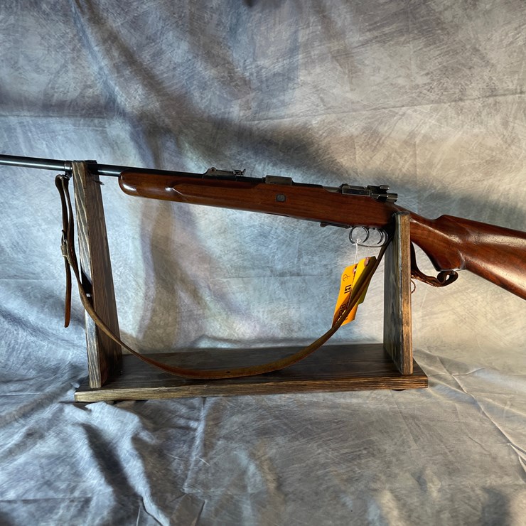 #4428 • Mauser Model 98 9mm Luger Bolt Action Rifle, SN: 49834