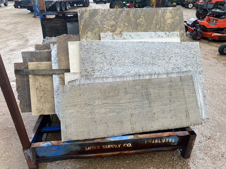 #22754-•-1-lot-of-granite-slab-and-rack-image-2