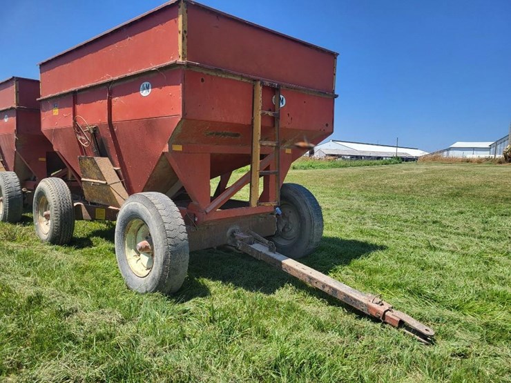 j&m-350-20-hopper-wagon-w/running-gear---tag-#1041-image-1