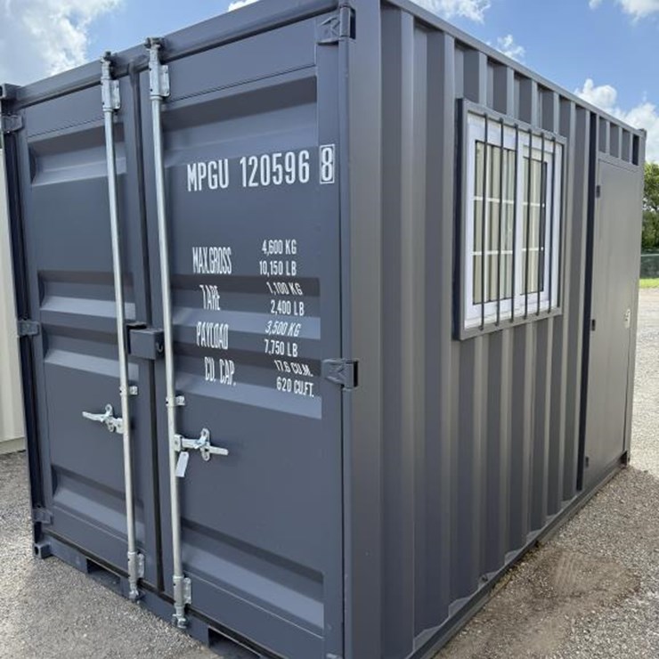 #134 • 12 ft Conex/ Shipping Container - One Trip
