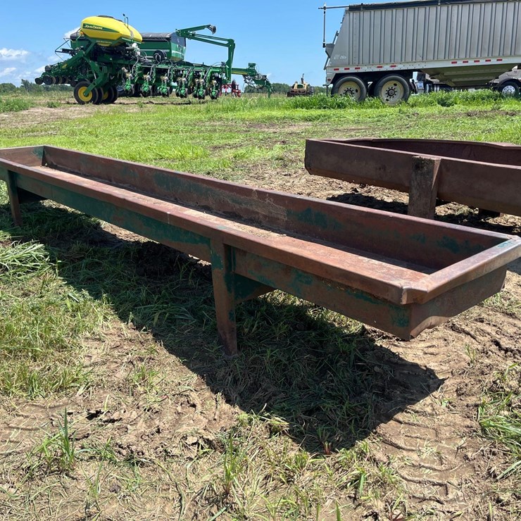 20ft Steel Feed Bunk