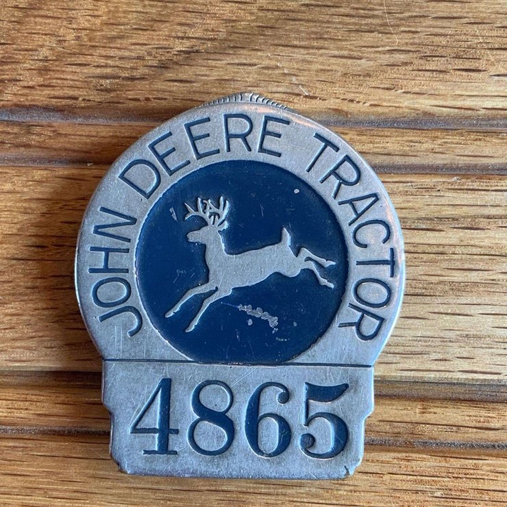 John Deere Tractor Employee Badge