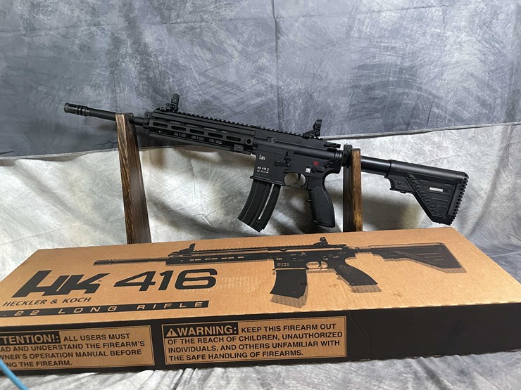 #4457-•-heckler-and-koch-416-(ar-15)-22-lr-semi-auto-rifle,-sn:-hb075574-image-1