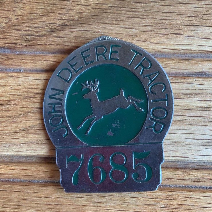 John Deere Tractor Employee Badge