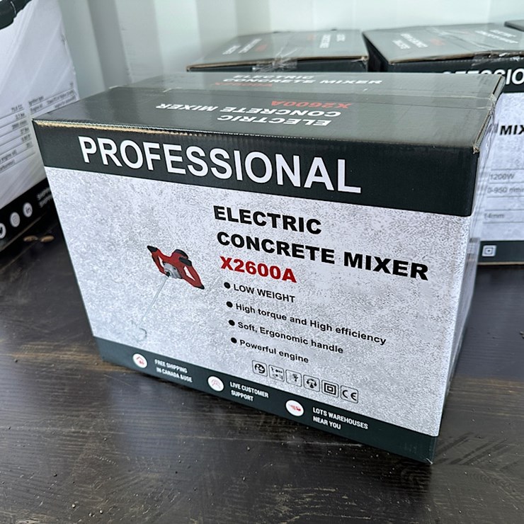 PROFESSIONAL CONCRETE MIXER X2600A