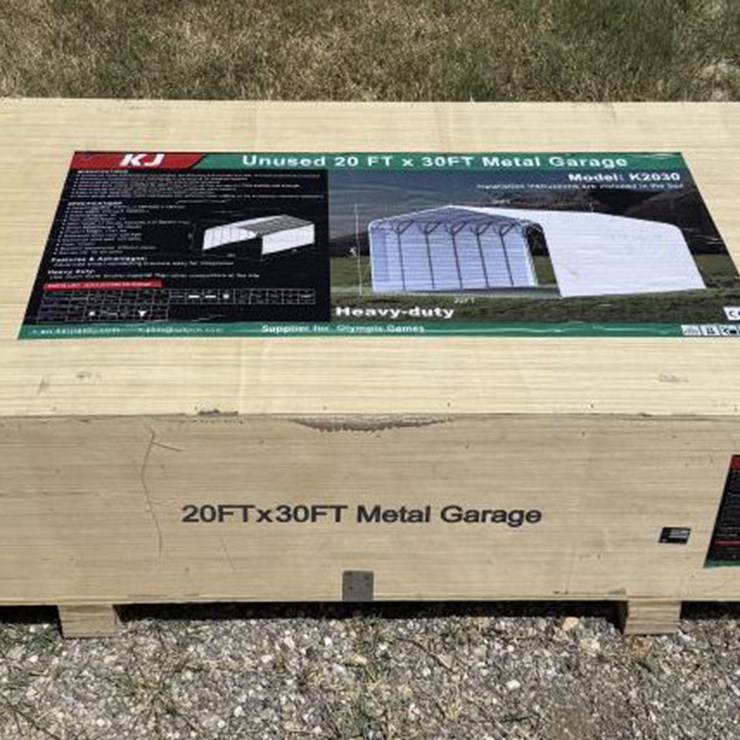 #226 • Metal Garage - 20 FT x 30 FT