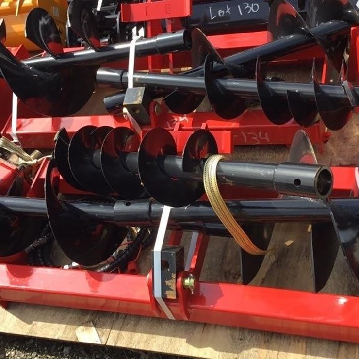 NEW GIYI Skid steer loader auger and extra rod