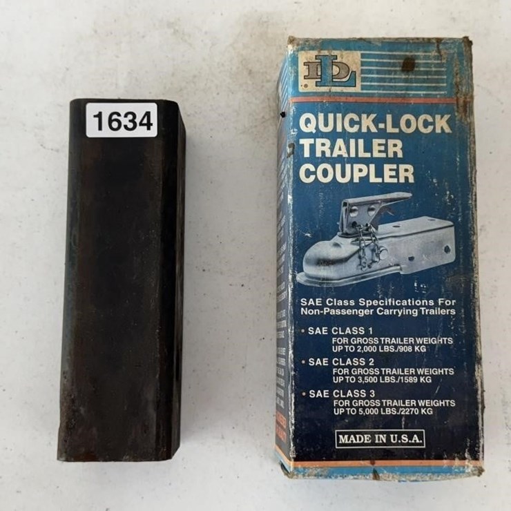 Trailer Coupler & Receiver Hitch Adapter