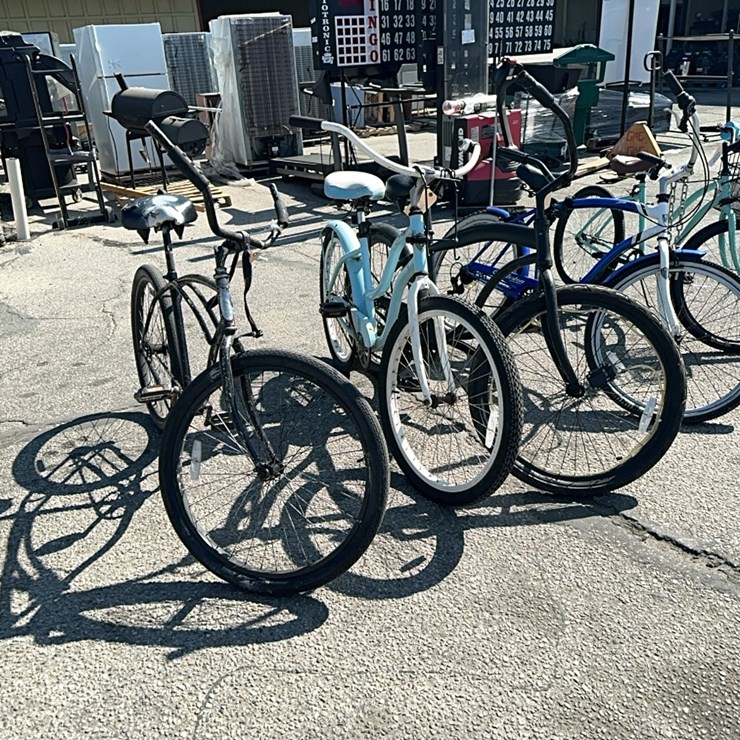 LOT#- - BEACH CRUISER BICYCLES