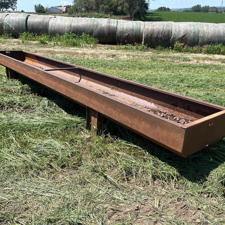 20ft Steel Feed Bunk
