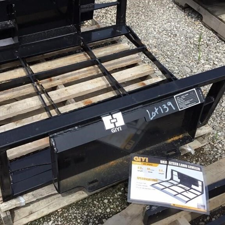 NEW GIYI Mini Skid Steer Land Leveler