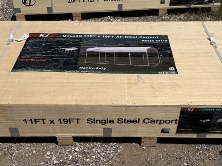 #214-•-steel-carport-11ft-w-x-20ft-l-x-9ft-h-image-1