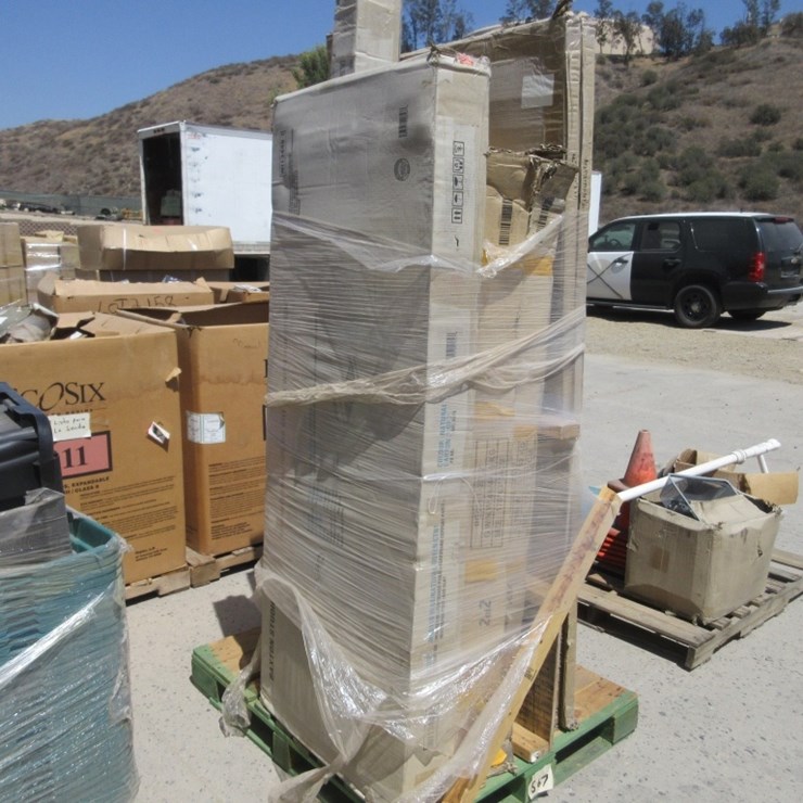 Lot Of Misc Bed Frames & Glass Doors