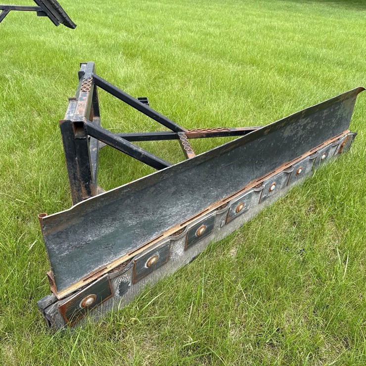 Skidloader Quick Tach 8ft Push Blade