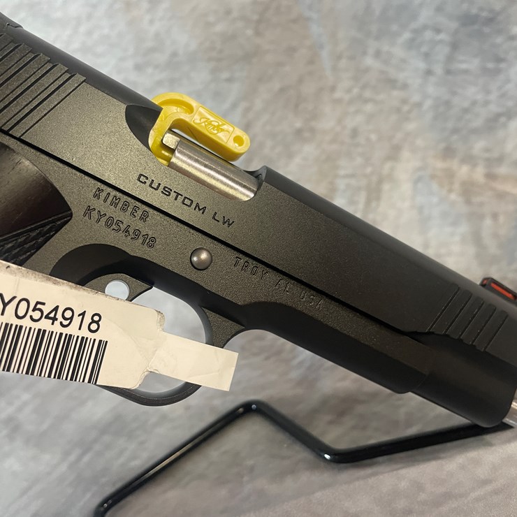 #4363 • Kimber Custom 1911 45 Auto Pistol, SN: KY054918