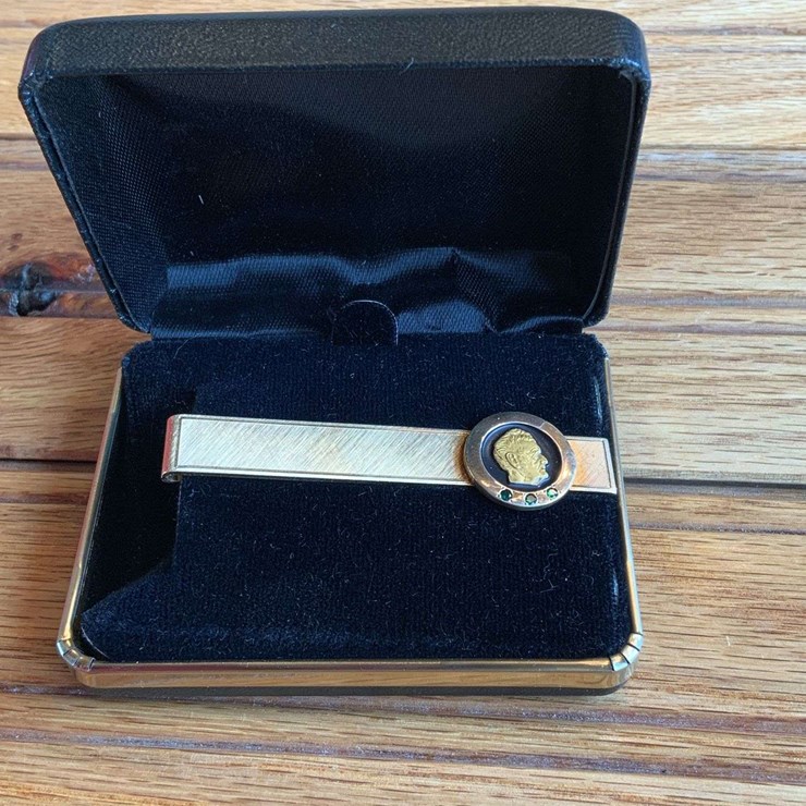John Deere Service Tie Clip