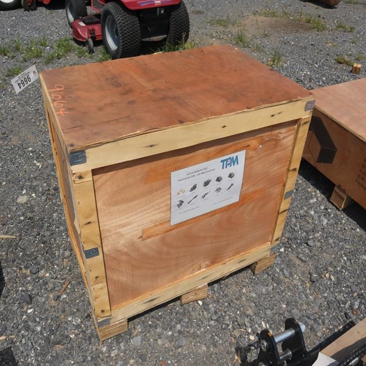 TPM Crate of Mini Excavator Attach.