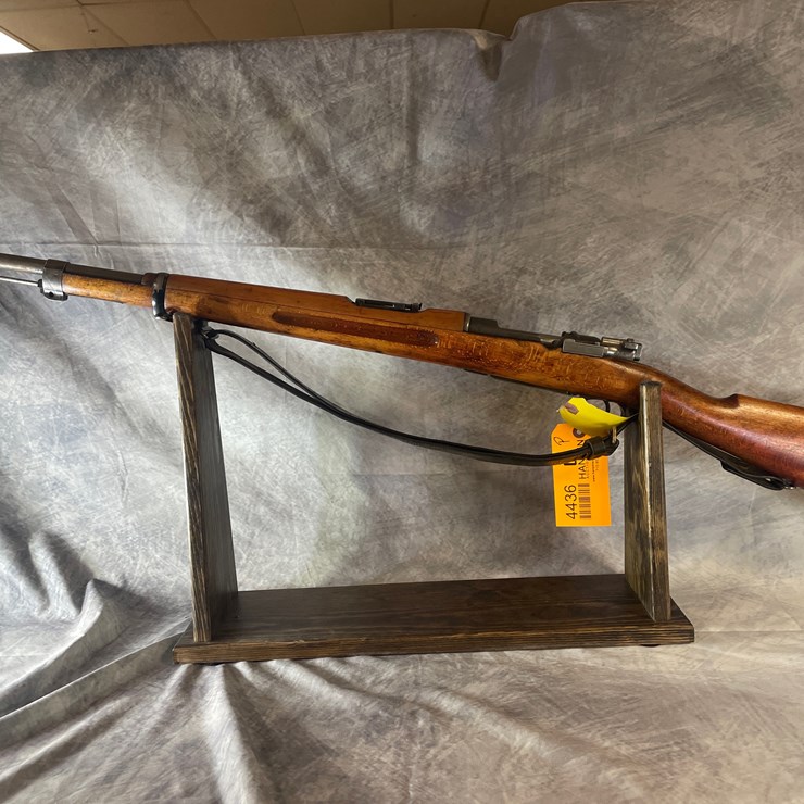 #4436 • Husqvarna M38 6.5x55 Bolt Action Rifle, SN: 616286