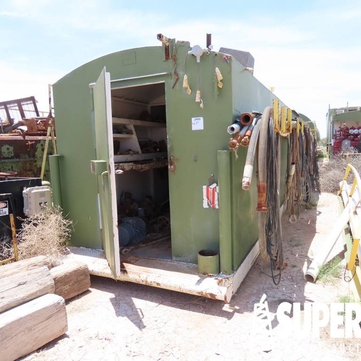 (R18-21) 8'W x 45'L Parts/Change House, w/ (2) Roo