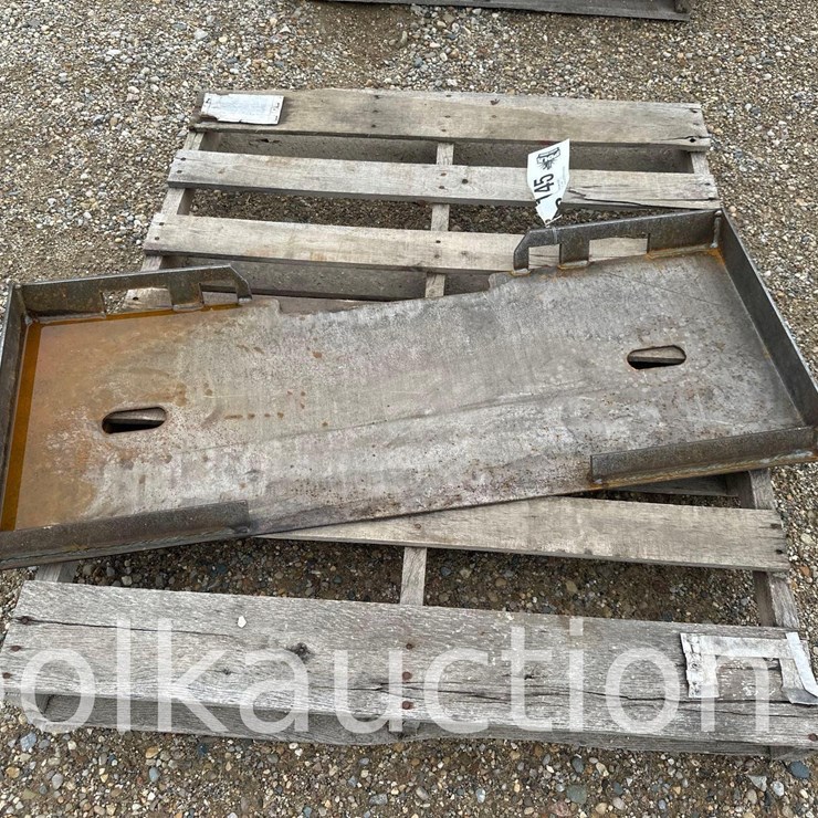 145 - FORMED SKID STEER FRAME