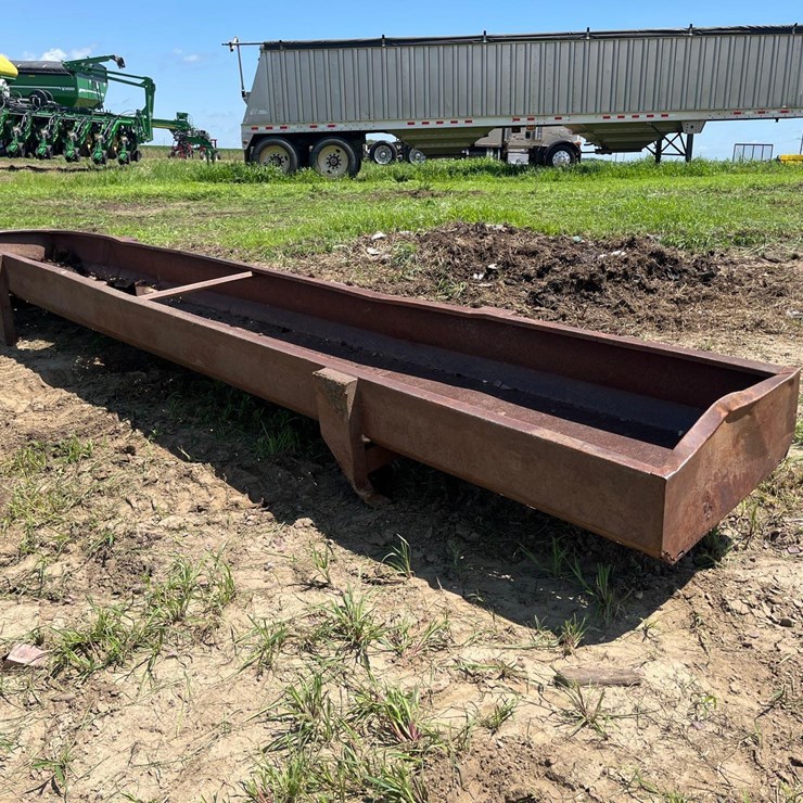20ft Steel Feed Bunk