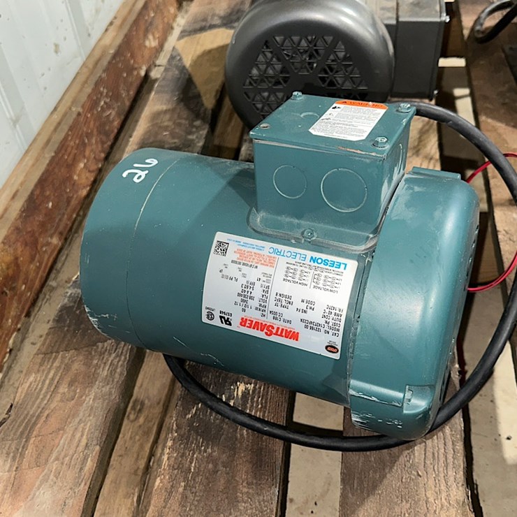 LEESON ELECTRIC 1.5HP ELECTRIC MOTOR