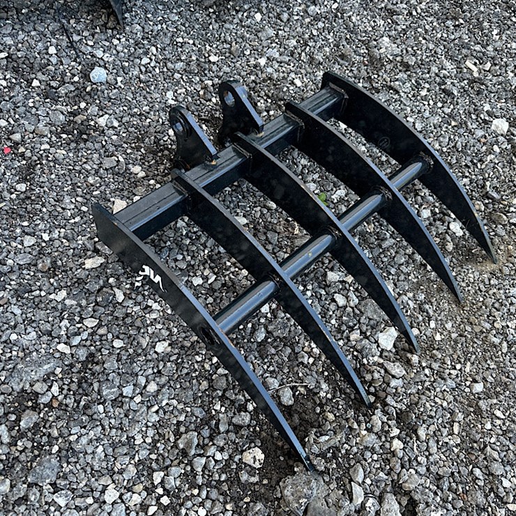 VICSEC MINI EXCAVATOR BRUSH GRAPPLE THUMB ATTACHMENT
