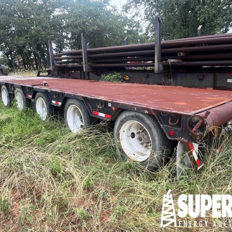 (x) (12-3) 2013 WADE 70-Ton 53'OAL 5-Axle Lowboy,