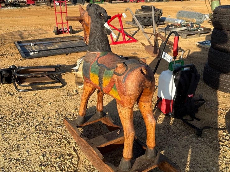 2213---teakwood-rocking-horse-image-3