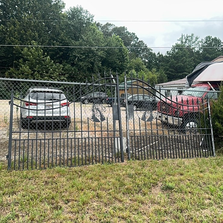 Two 8 Foot Gates with Horse