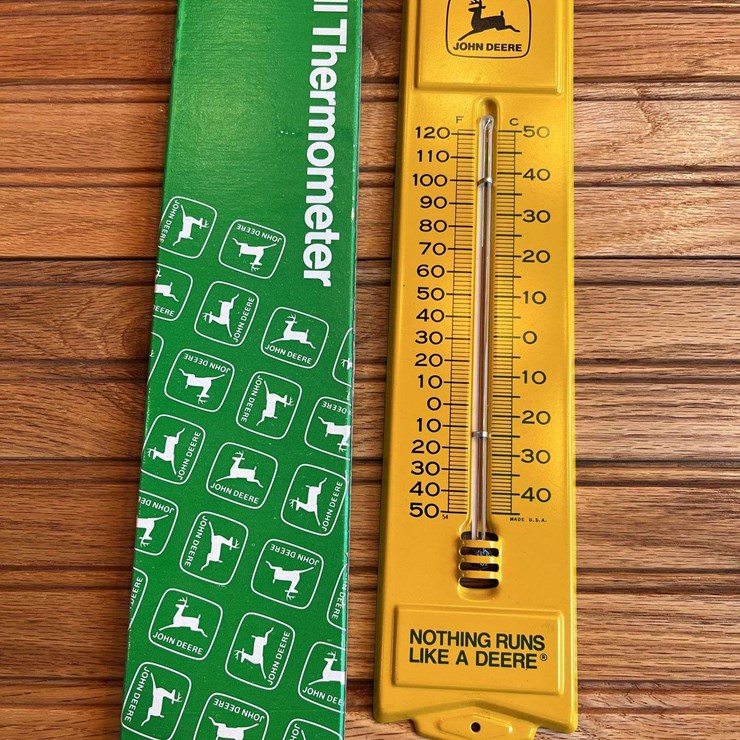 John Deere Thermometer NIB