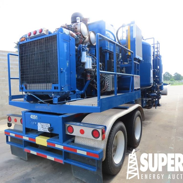 (x) (7-5) 2014 RANEWS 660-CuFt Batch Mixer, p/b CA