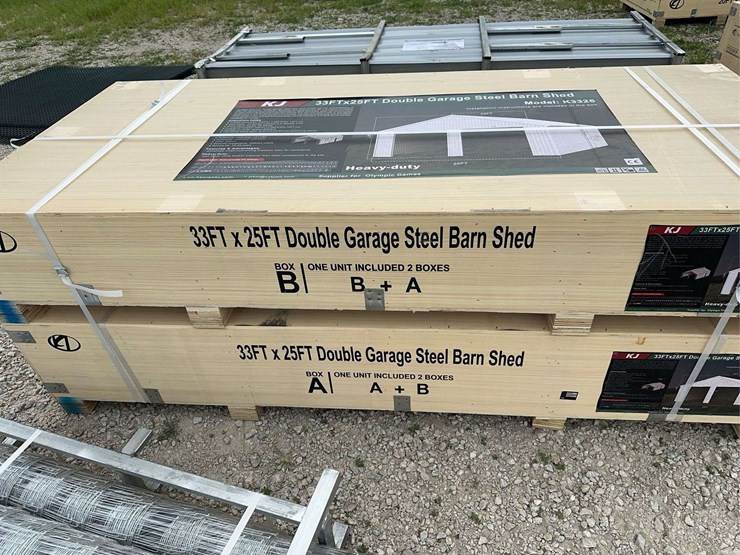 33-x-25ft-double-garage-steel-barn-shed-image-5