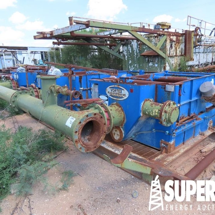 (R15-19) (3) VORTEX 3000 Shale Shakers, Skidded w/