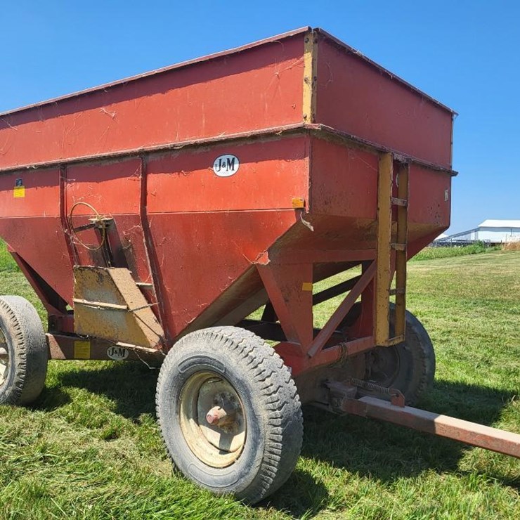J&M 350-20 Hopper Wagon w/Running Gear - Tag #1042